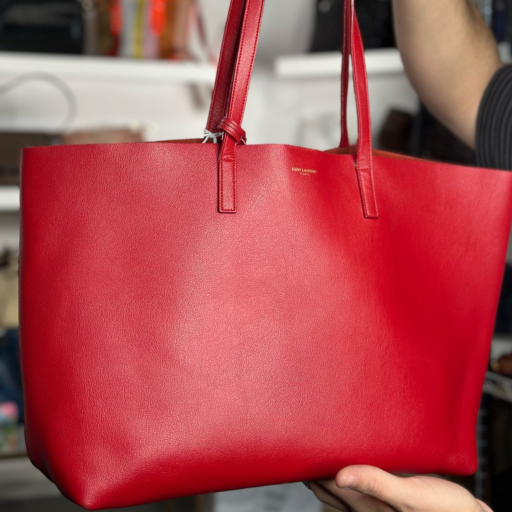Ysl Red Tote
